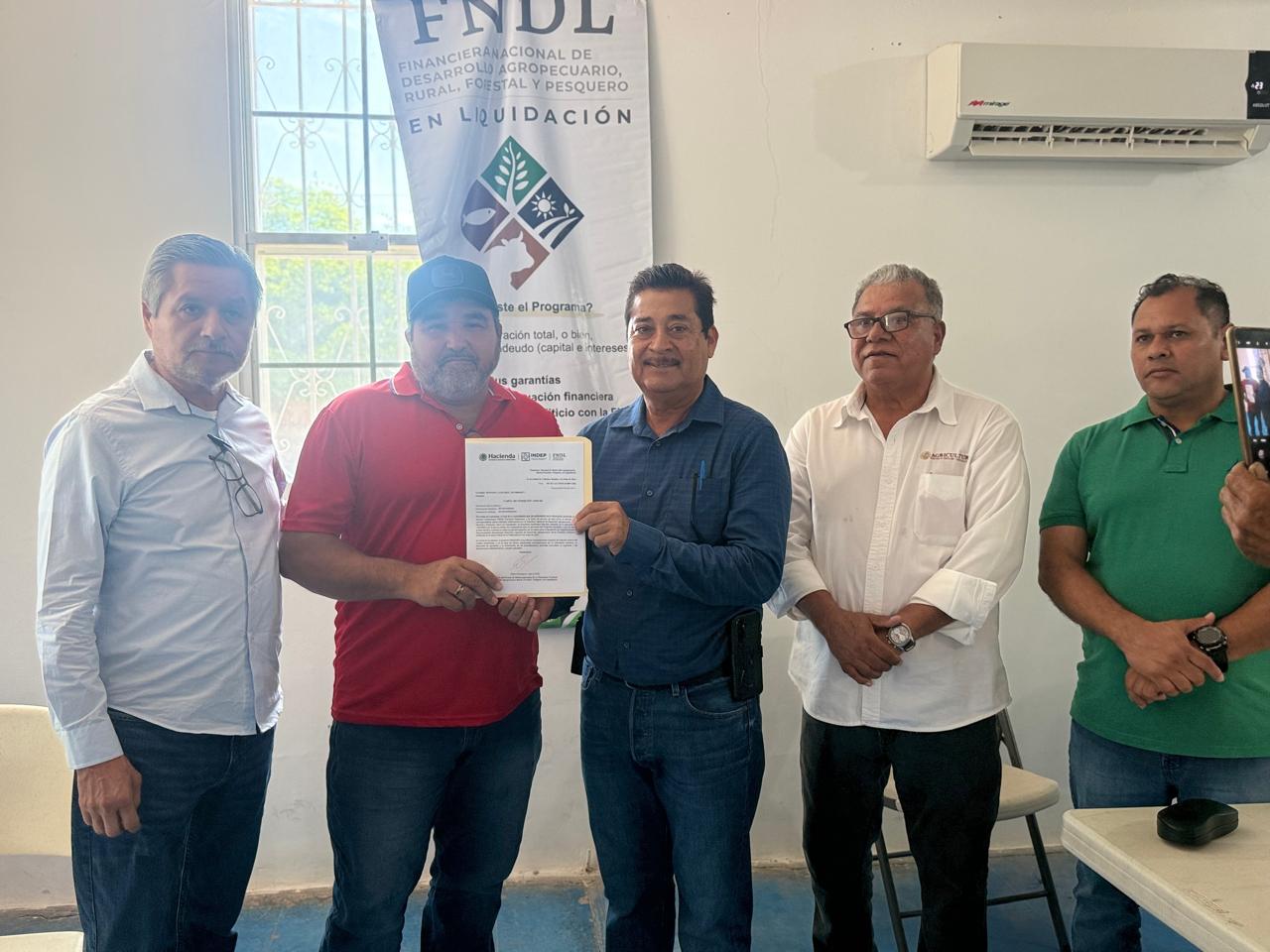 Ayuntamiento de Angostura difunde programa federal de apoyo financiero al campo