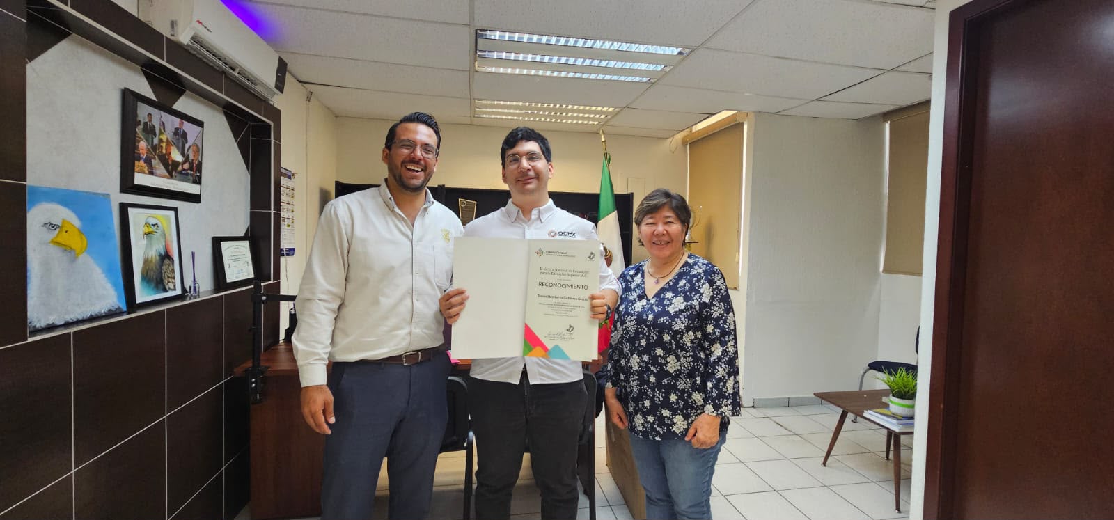 Dos historias de éxito rosalino: Egresados de la Facultad de Ingeniería de la UAS reciben el Premio CENEVAL al Desempeño de Excelencia EGEL