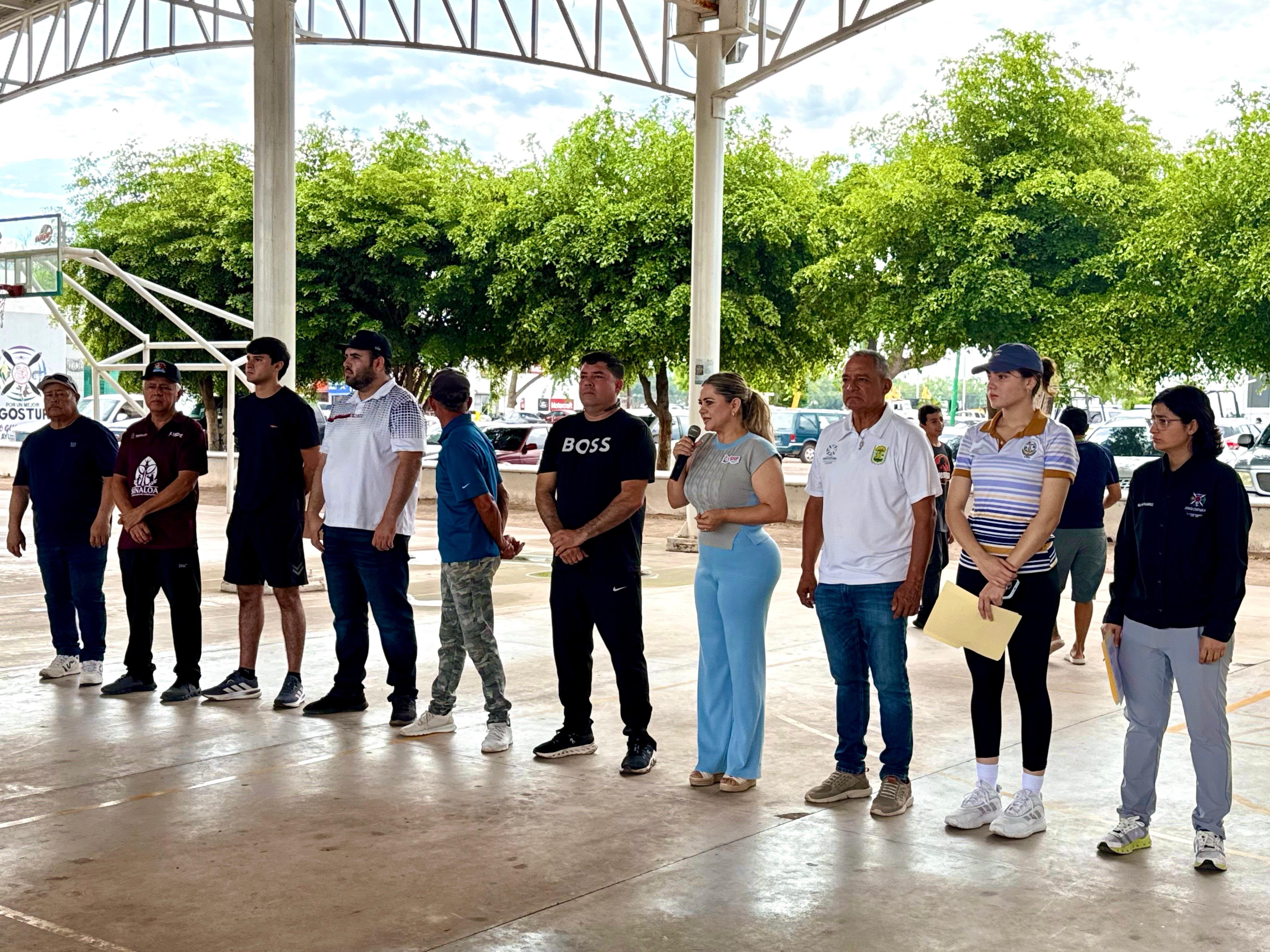 Gracias al respaldo del alcalde Alberto "El Capy" Rivera, inicia con éxito el primer Curso Deportivo en Angostura
