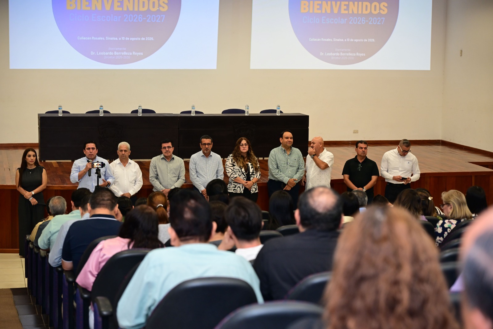 Autoridades de la UAS dan la bienvenida a personal docente y administrativo, supervisan instalaciones y encabezan reuniones de trabajo en unidades académicas previas al inicio del ciclo escolar 2026-2027