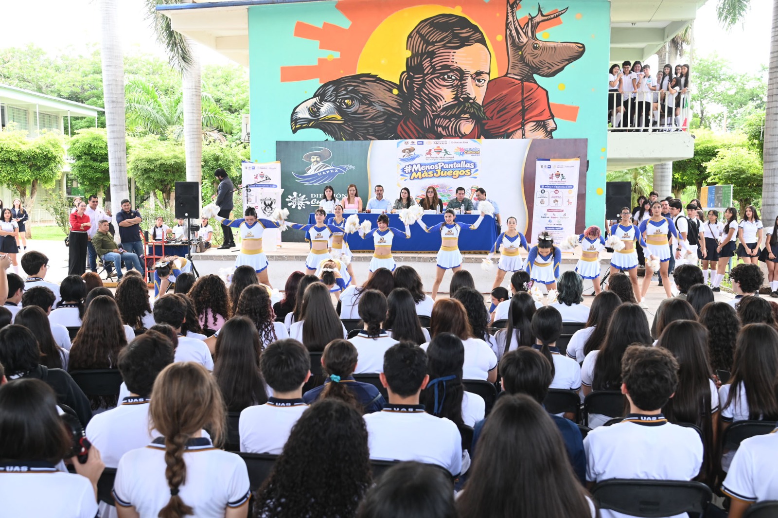 ¡De las pantallas al patio escolar! La UAS recupera los juegos tradicionales como herramienta para convivir, socializar y construir una cultura de paz