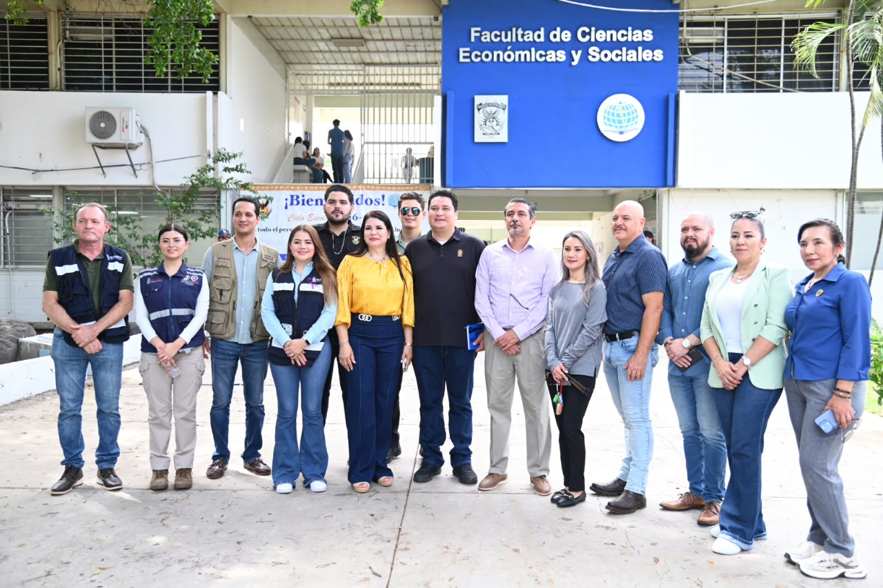 La UAS refuerza sus protocolos de prevención y seguridad con apoyo de la SSP y Protección Civil para preparar a estudiantes, docentes y trabajadores ante situaciones de riesgo
